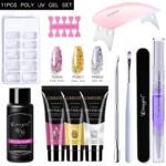 Poly Extension Gel Nail Kit Limegirl Spu644680449306 3