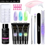 Poly Extension Gel Nail Kit Limegirl Spu644680449306 4