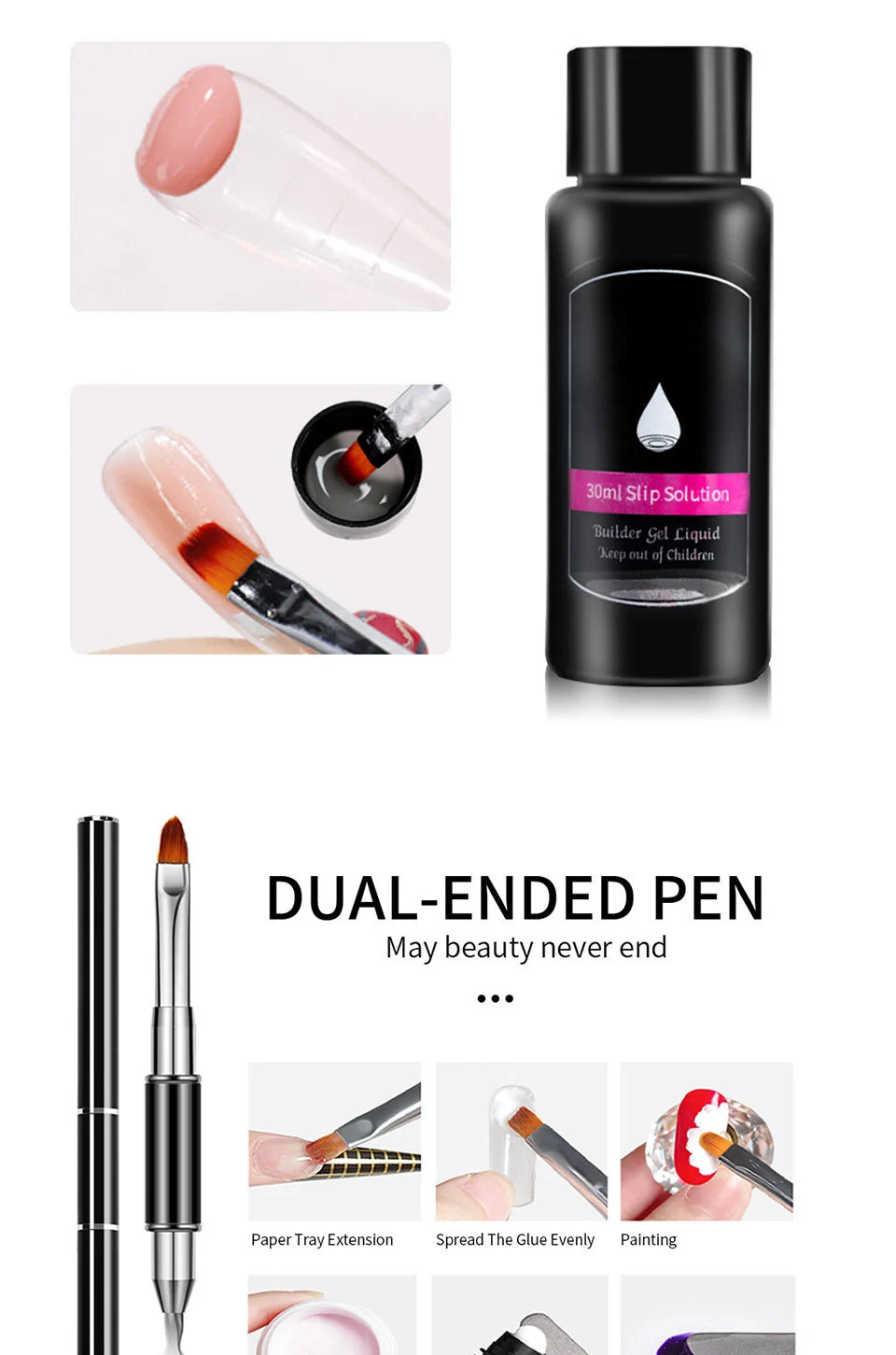 poly nail gel extension kit limegirl spu810089647828 desc 7