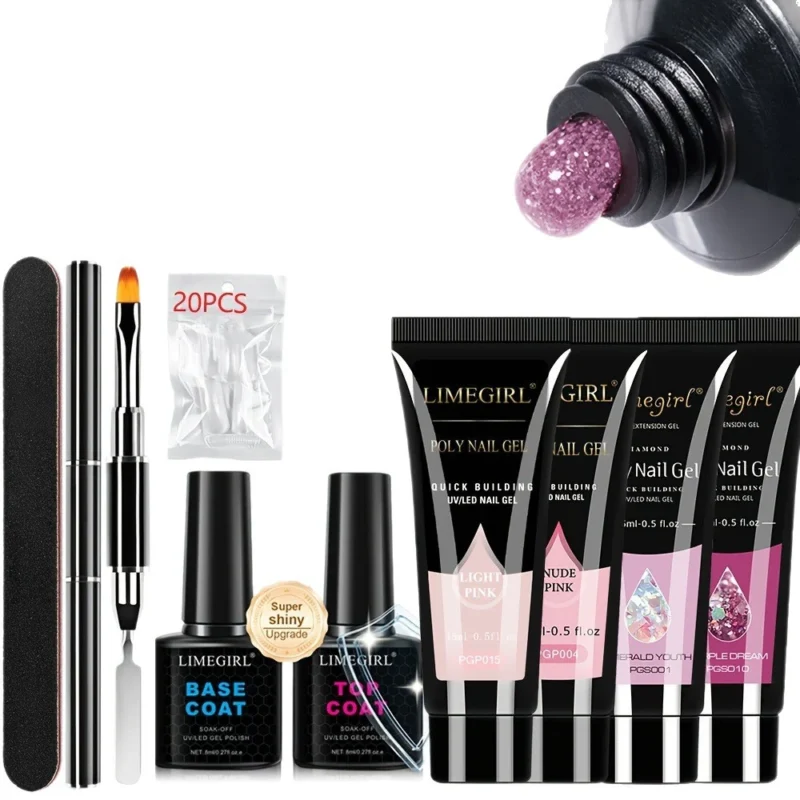 Poly Nail Gel Extension Kit Spu1002747802016 6