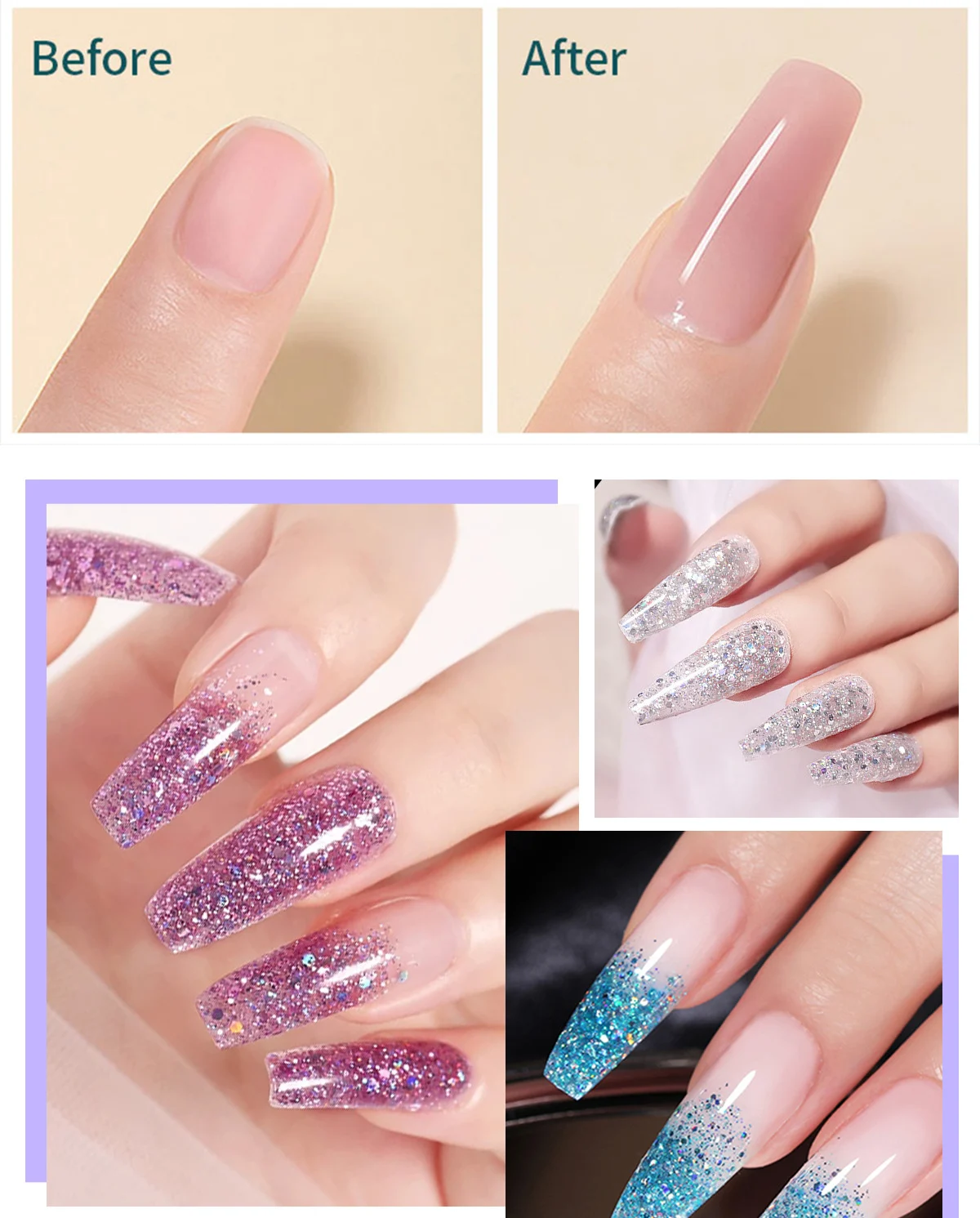 poly nail gel extension kit uv lamp spu1016592507744 desc 6