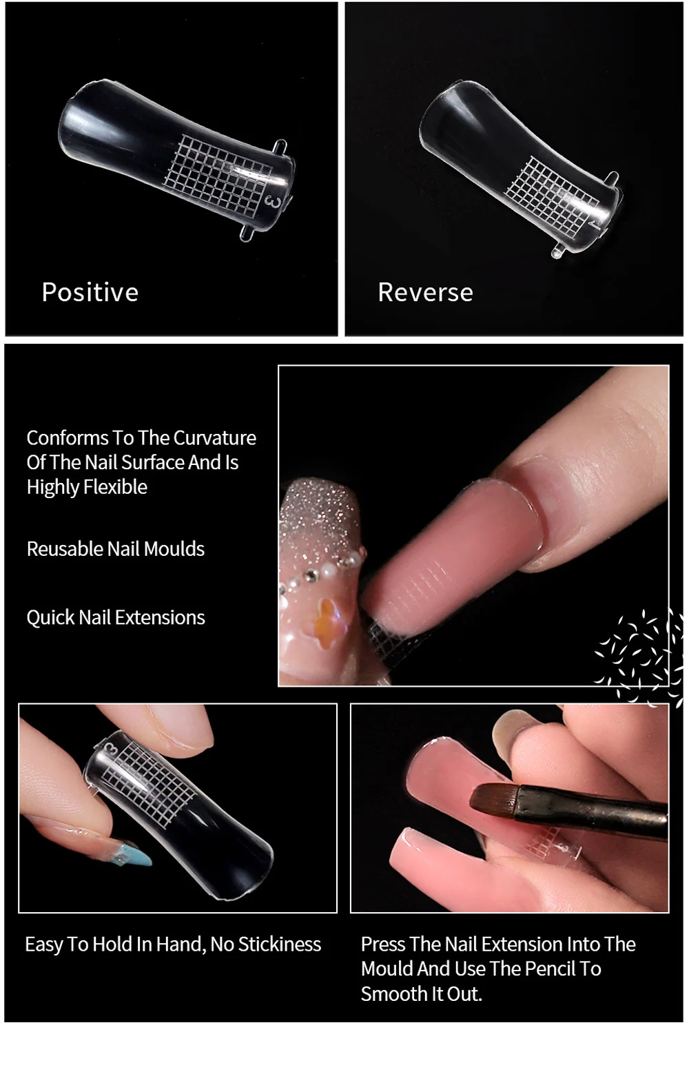 Poly Nail Gel Kit Limegirl Professional Nail Extension Set with UV LED Lamp and Manicure Tools 6 poly nail gel kit extension set spu1003593325145 desc 6