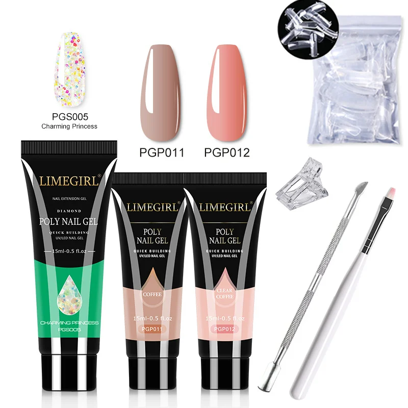 poly nail gel kit extension set spu714555313547 desc 5