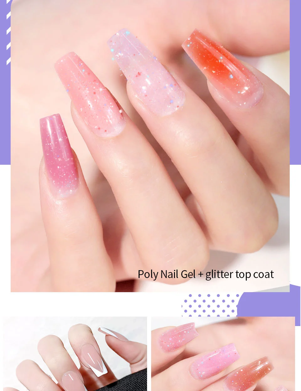 poly nail gel kit extension set spu810373389471 desc 12