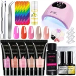 Poly Nail Gel Kit Uv Lamp Set Spu1019354548238 4