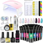 Poly Nail Gel Kit Uv Lamp Spu999979812677 2