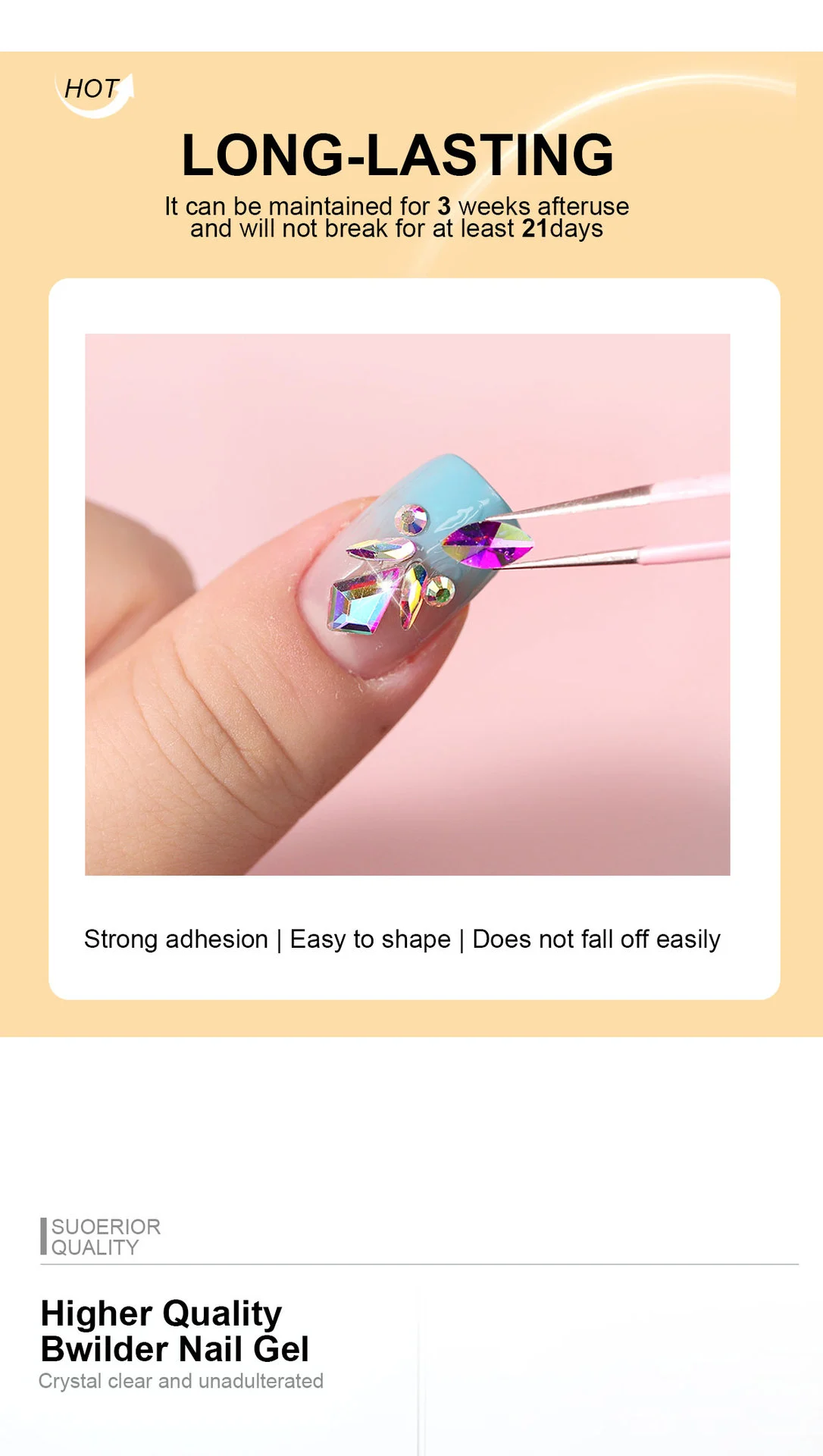 poly nail gel kit uv lamp spu999979812677 desc 14