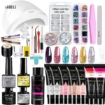 Poly Nail Gel Kit Uv Led Lamp Limegirl Spu677665011381 6