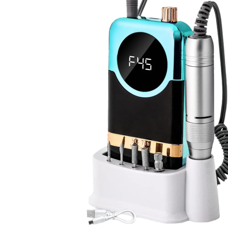 Portable Nail Drill Machine 45000rpm Sg716 Spu939728476772 5