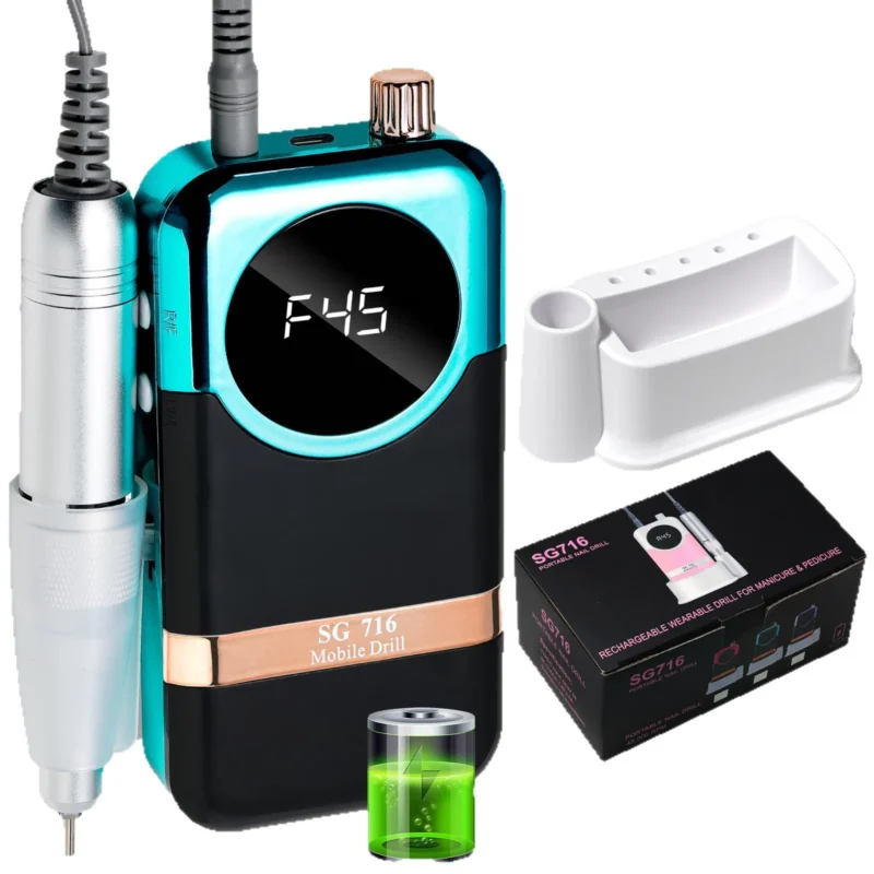 Portable Nail Drill Machine 45000rpm Spu935961344978 5