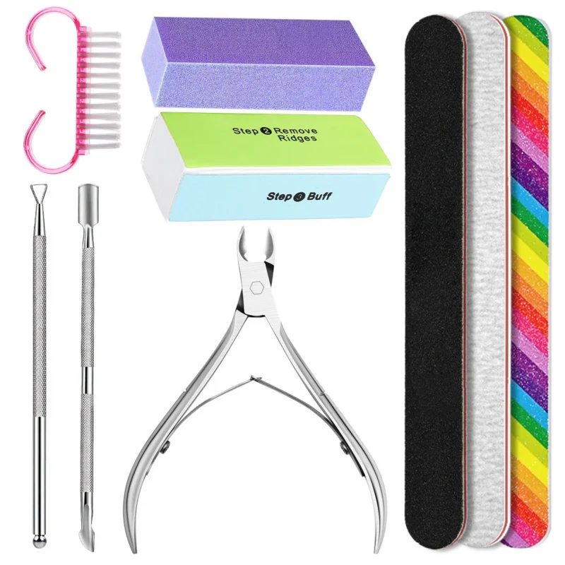 Professional Cuticle Nipper Manicure Set Spu844734745055 5