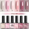 6 Colors Gel Polish - Pink Tones