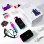 Professional Nail Drill Machine 45000rpm Rechargeable Green Spu901052724445 4