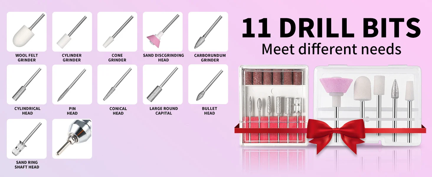 professional nail drill machine 45000rpm rechargeable green spu901052724445 desc 3