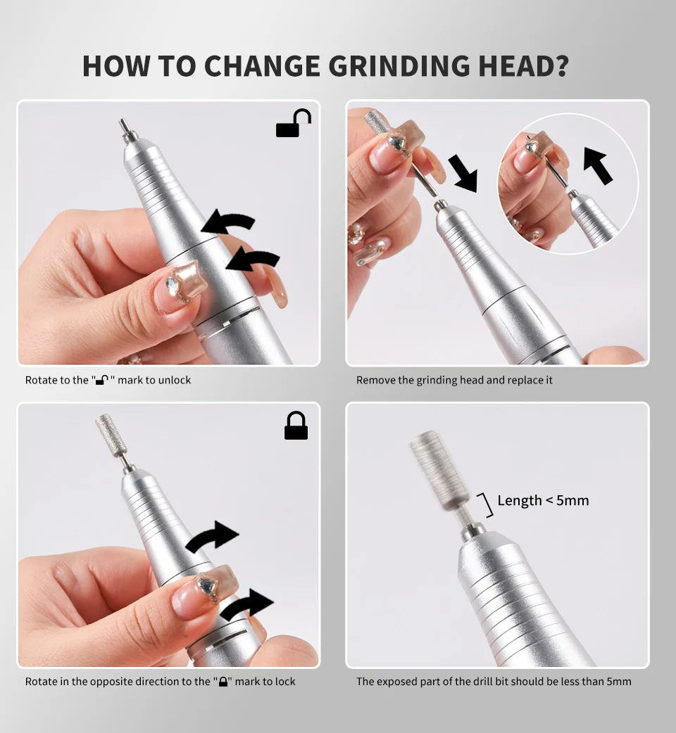 professional nail drill machine 45000rpm spu850115347949 desc 11