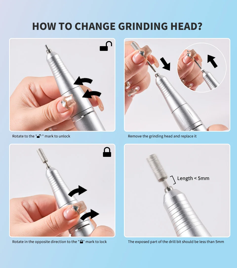 professional nail drill machine 45000rpm spu850115347949 desc 17