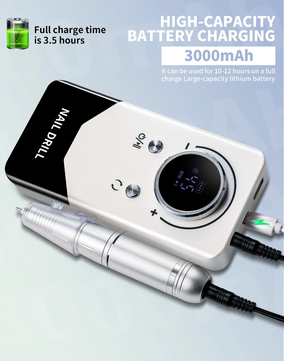 professional nail drill machine 45000rpm spu850115347949 desc 3