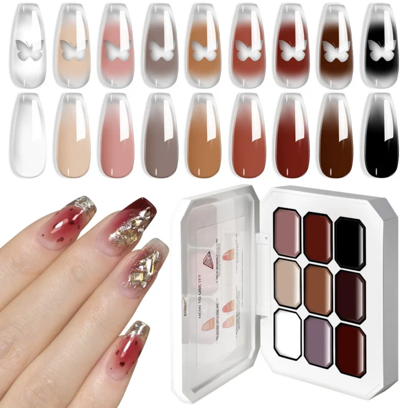 Solid Cream Gel Polish Palette 9 Color Spu1002880724791 5