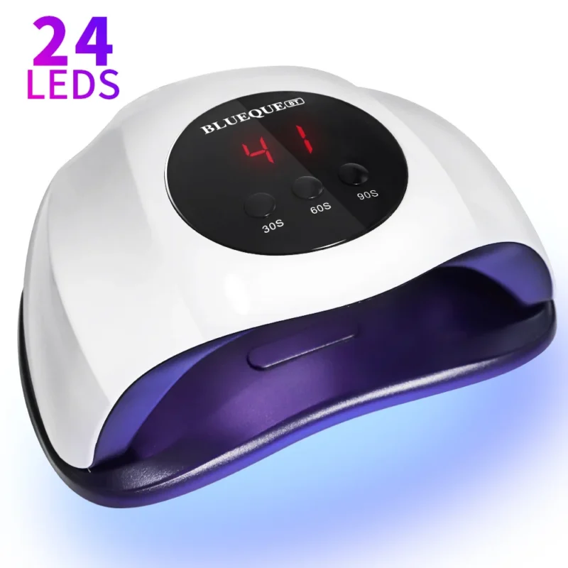 uv-led-nail-lamp-professional-dryer-spu990031859695-1 UV LED Nail Lamp Professional 54W Fast Drying Gel Polish Curing Light with 4 Timer Settings & Infrared Sensor