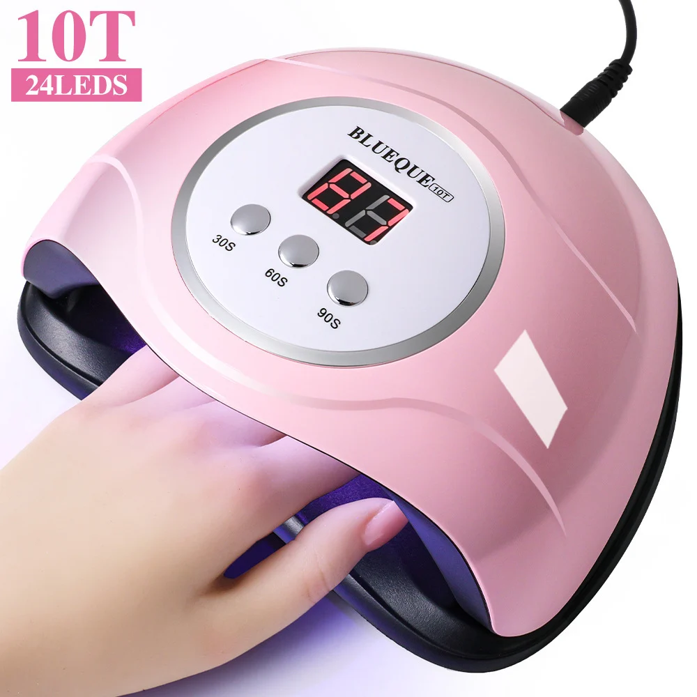 UV LED Nail Lamp Professional 54W Fast Drying Gel Polish Curing Light with 4 Timer Settings & Infrared Sensor 2 uv led nail lamp professional dryer spu990031859695 desc 2