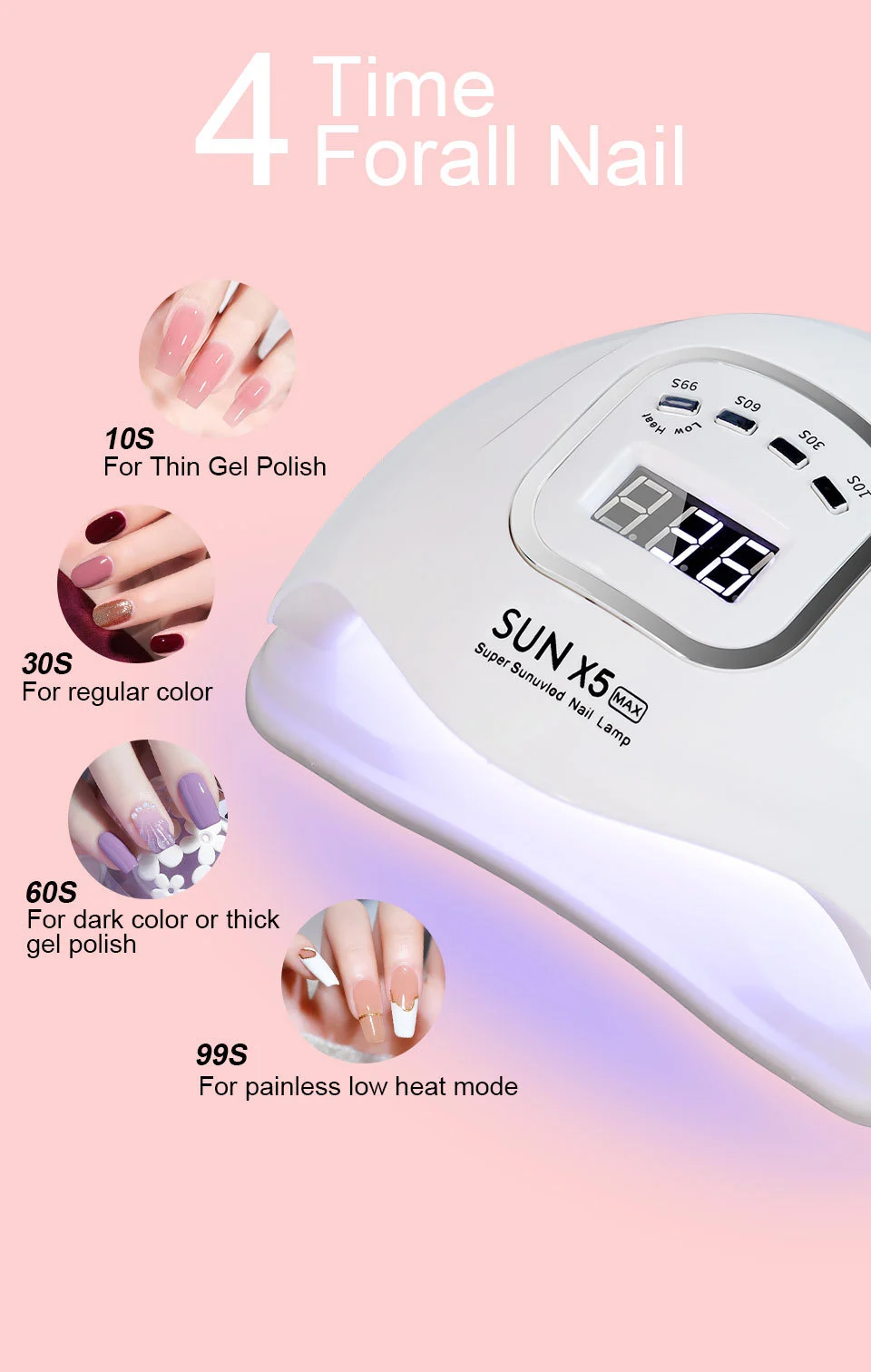 uv led nail lamp x5 max spu992689923417 desc 5